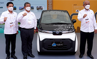 Toyota Hadir di Indonesia Electric Motor Show 2021 Untuk Mendukung Pengembangan Kendaraan Elektrifikasi dan Mengurangi Emisi CO2