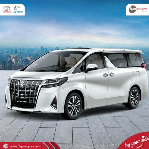 New Alphard 2.5 G A/T Premium Color (White Pearl Crystal Shine)